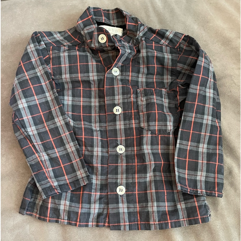 Kids Button Down Mabo